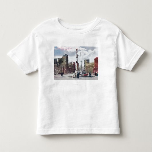 Ruinen entlang der Mason Street, Gewerkschaft Squa Kleinkind T-shirt (Vorderseite)