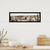 Ruinen im Chelsea Mass Foto 1908 Poster (Küche)