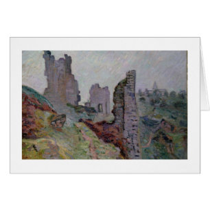 Ruinen im Nebel bei Crozant, 1894 (Öl auf