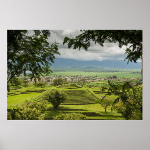 Ruinen in den Pyramiden, Sayulita, Nayarit, Mexiko Poster