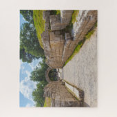 Ruinen in der antiken Olympia, Elis, Griechenland Puzzle (Vertikal)