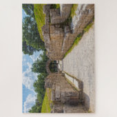 Ruinen in der antiken Olympia, Elis, Griechenland Puzzle (Vertikal)