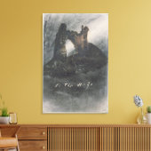 Ruinen in Groz-Nez, Jersey oder The Arch Leinwanddruck (Insitu (Wohnzimmer))