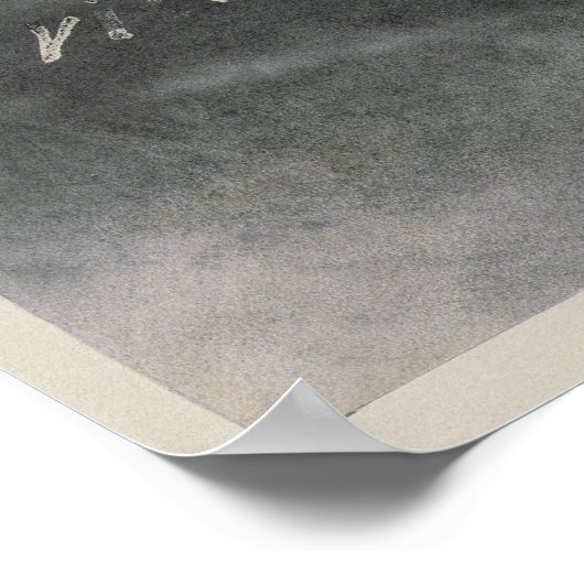 Ruinen in Groz-Nez, Jersey oder The Arch Poster (Ecke)