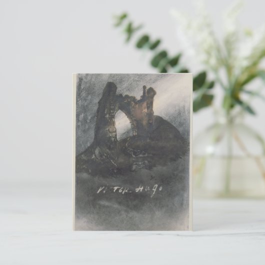 Ruinen in Groz-Nez, Jersey oder The Arch Postkarte (Stehend Vorderseite)