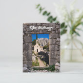 Ruinen in Kotor, Montenegro Postkarte (Stehend Vorderseite)