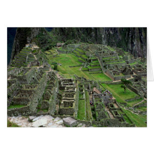 Ruinen in Machu Picchu