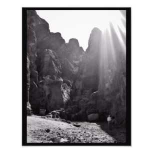 Ruinen in Petra Fotodruck