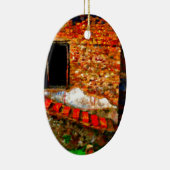 Ruinen in Pompeji Italien Keramikornament (Rechts)