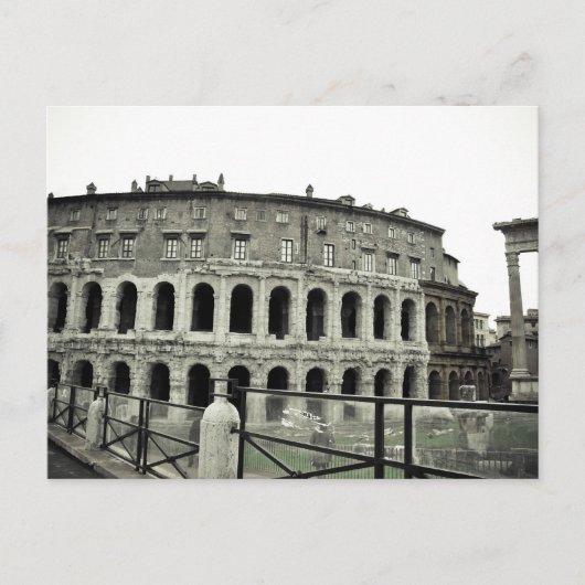 Ruinen in Rom Postkarte (Vorderseite)