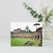 Ruinen in Rom Postkarte (Stehend Vorderseite)