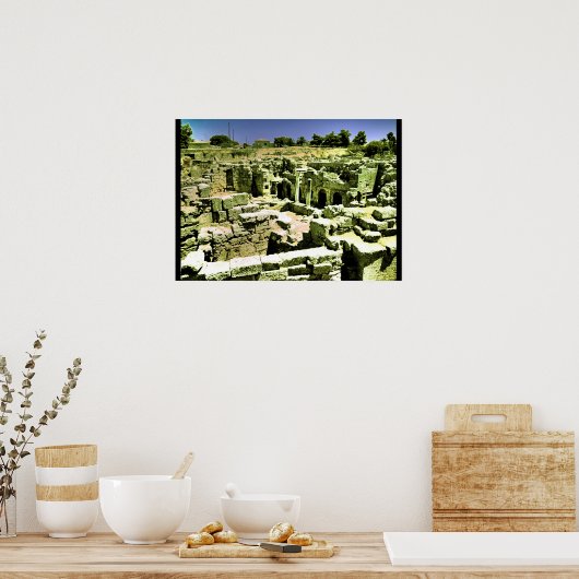 Ruinen Poster (Küche)