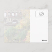 Ruinen Postkarte (Rückseite)