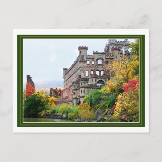 Ruinen Postkarte (Vorderseite)