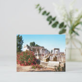 Ruinen von Capernaum, Galiläa Postkarte (Stehend Vorderseite)