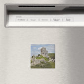 Ruinen von Corfe Castle, in der Nähe von Wareham,  Magnet (In Situ (Geschirrspüler))