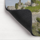 Ruinen von Corfe Castle, in der Nähe von Wareham, Mousepad (Ecke)