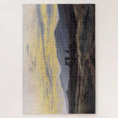 Ruinen von Eldena im Riesengebirge - Friedrich Puzzle (Vertikal)