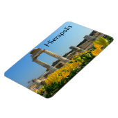 Ruinen von Hierapolis, Pamukkale, Türkei Magnet (Linke Seite)