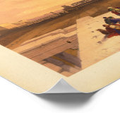 Ruinen von Karnack Poster (Ecke)