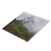 Ruinen von Machu Picchu mit Anden Fliese (Seite)