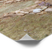 Ruinen von Pecos pueblo Poster (Ecke)