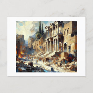 Ruinen von Pompeji, Postkarte