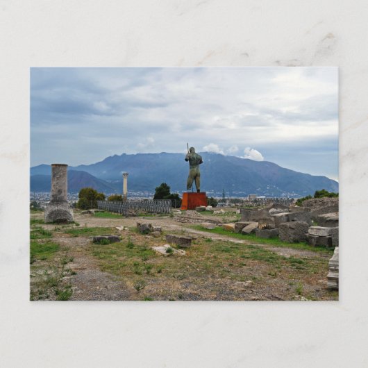 Ruinen von Pompeji Postkarte (Vorderseite)