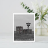 Ruinen Wasserturm Kunstvoll Foto Postkarte (Stehend Vorderseite)