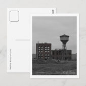 Ruinen Wasserturm Kunstvoll Foto Postkarte (Vorne/Hinten)