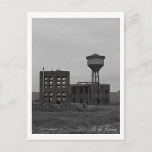 Ruinen Wasserturm Kunstvoll Foto Postkarte