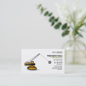 Ruinieren der Ball-Baugewerbe-Karte Visitenkarte (Stehend Vorderseite)