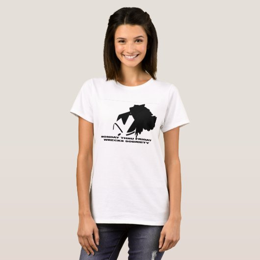 Ruinierte Nüchternheit T-Shirt (Vorne ganz)