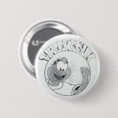 Ruinierter 'Um Melvin Kreis-Logo-Knopf Button (Vorne & Hinten)