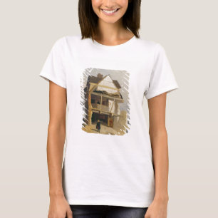 Ruiniertes Haus, c.1807-10 (Öl auf dem Millboard T-Shirt