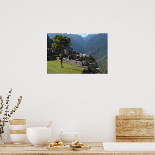 Ruinöse Höhen Poster (Küche)