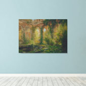 Ruins - Cour des comptes Ballroom Leinwanddruck (Insitu (Holzboden))