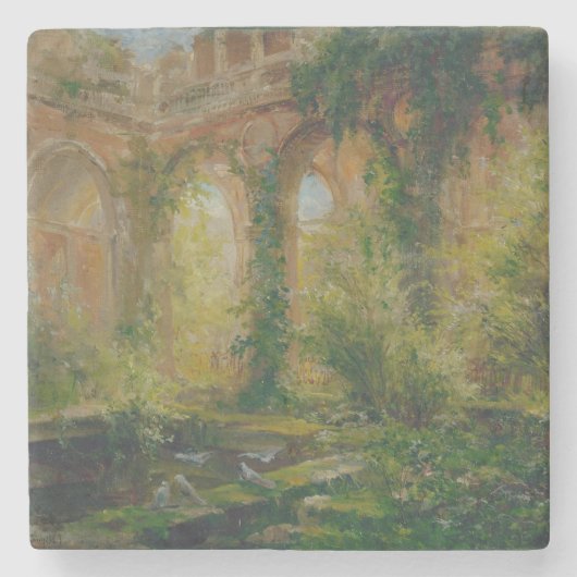 Ruins - Cour des comptes Ballroom Steinuntersetzer (Vorderseite)