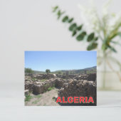 Ruins in Djemila, Algerien Postkarte (Stehend Vorderseite)