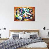 Ruins Leinwanddruck (Insitu (Schlafzimmer))