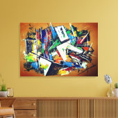 Ruins Leinwanddruck (Insitu (Wohnzimmer))