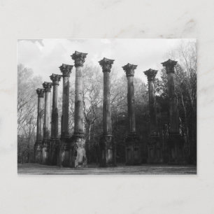 Ruins Port Gibson MS Postkarte