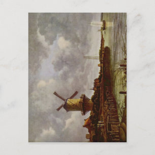 Ruisdael, Jacob Isaaksz. van M?hle von Wijk bei Du Postkarte