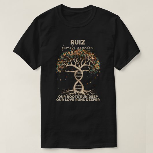 Ruiz Familie Wiedersehen T-Shirt (Design vorne)