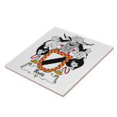 Ruiz Familienwappen Fliese (Seite)