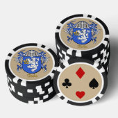 Ruiz Heraldic Arms Pokerchips (Stapel)