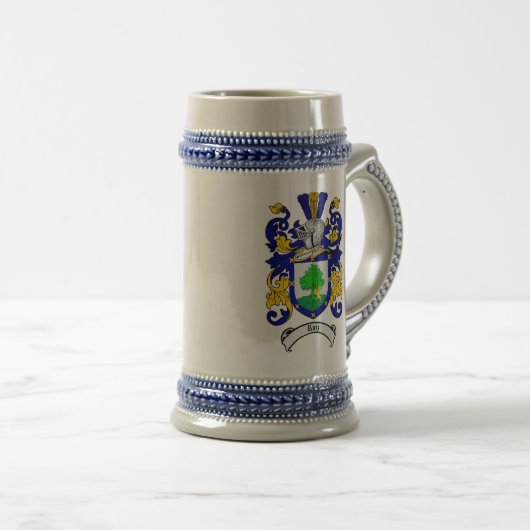 Ruiz Wappen Stein Bierglas (VorderseiteRechts)