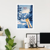 Ruka-Ski Trail-Druck 1 Poster (Heimbüro)