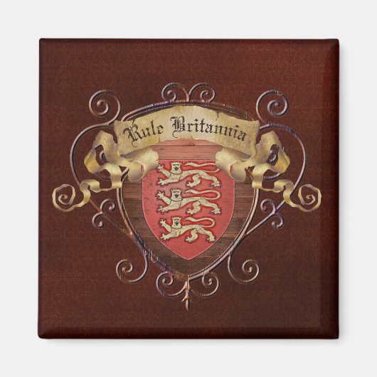 Rule Britannia Magnet (Vorne)