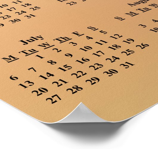 Rule for Our Classroom 2014 Calendar Poster (Ecke)